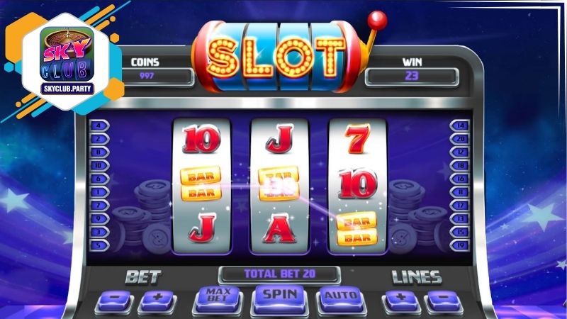 Các loại game slot nổ hũ Skyclub