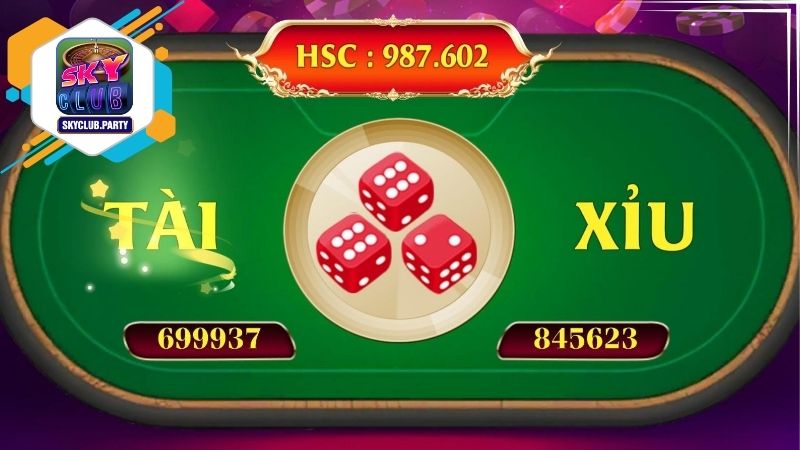 Các loại cược trong game tài xỉu đổi thưởng