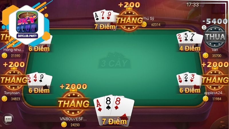 Những Lợi Ích Khi Chơi Game Tiến Lên Miền Nam Skyclub